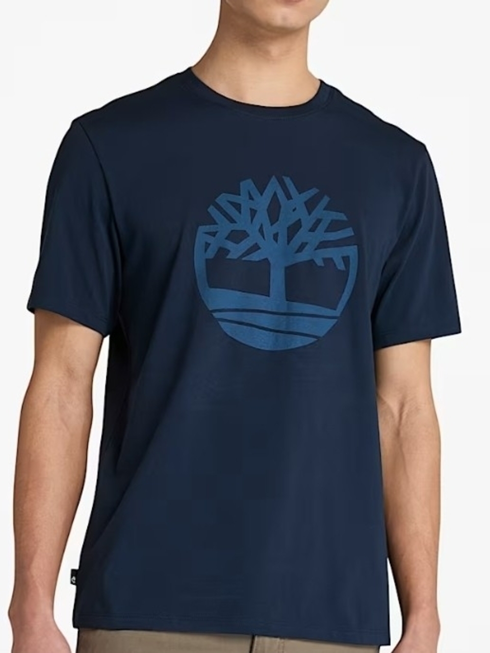 🔥NEW TAGS ON🔥 Timberland Navy Short-Sleeve Logo Tee